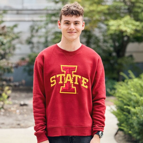 League I-State Cardinal Crewneck